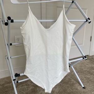 Gaze white bodysuit